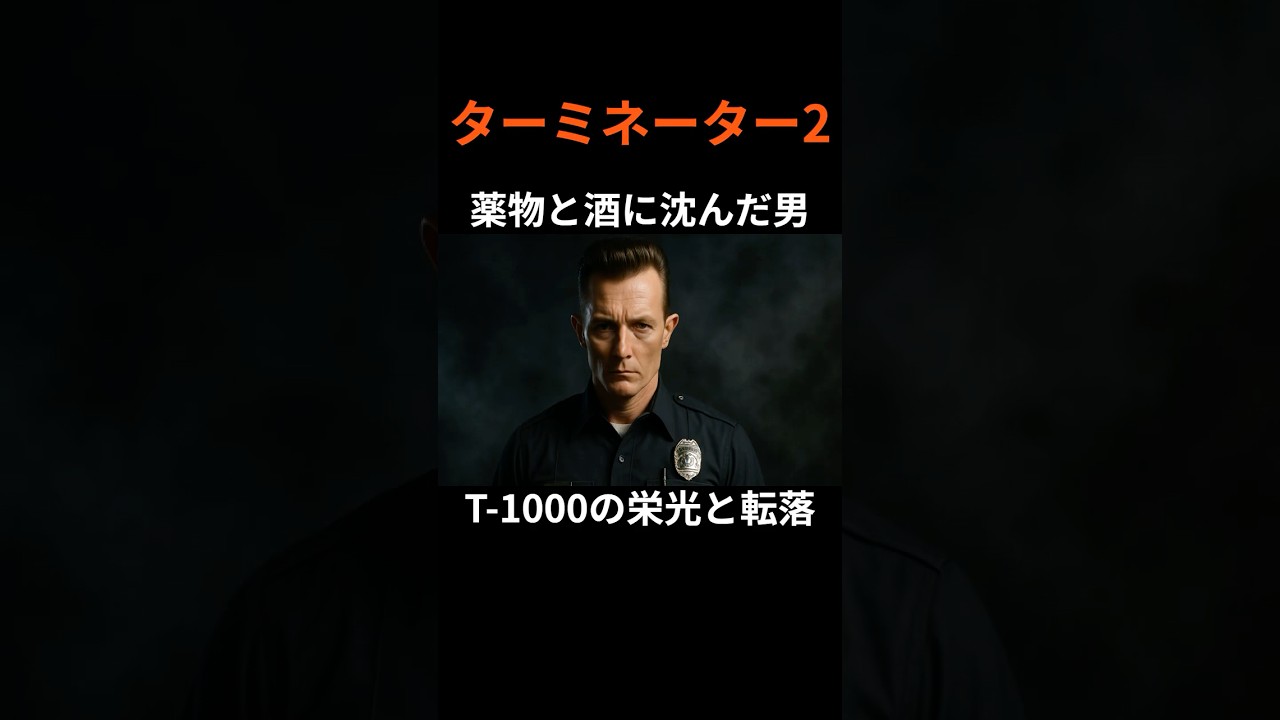 『ターミネーター2』の成功の裏で何が起きたのか？ 薬物と酒に沈んだT-1000ロバート・パトリックの物語 #film #movie #映画 #トリビア #雑学 #shorts