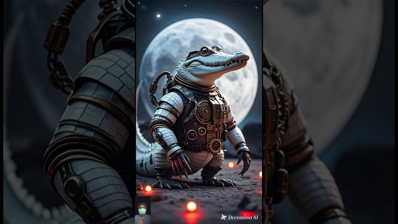 ASTRONOT IN THE MOON PART 5 AI #ai #ytshorts #youtube #ytshort #youtuber #animation #fyp #astronot