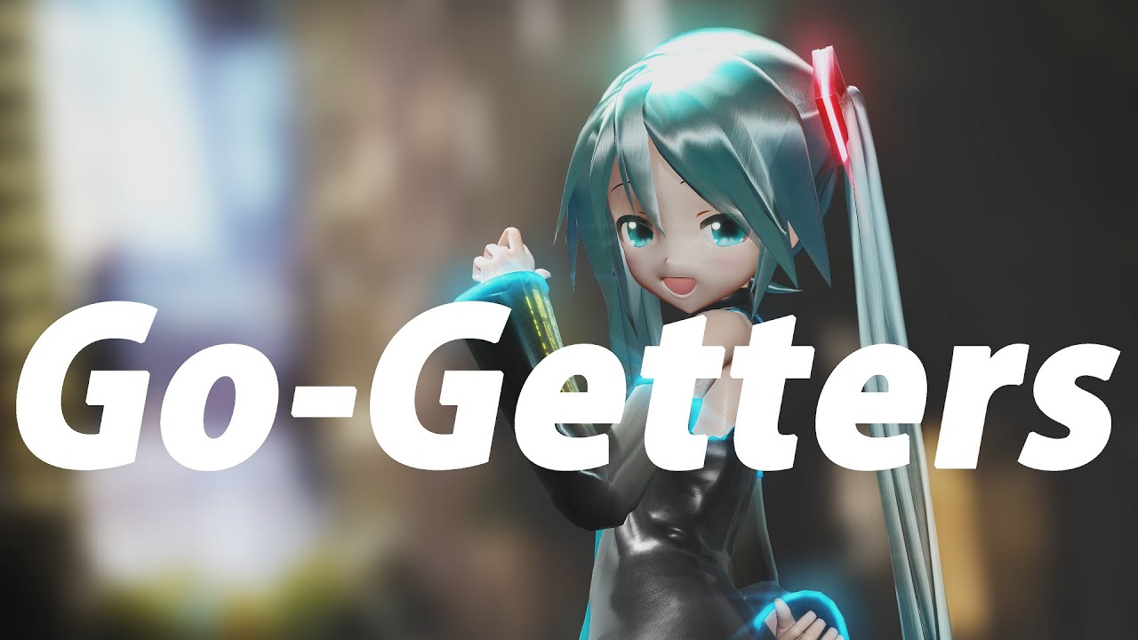 [MMD]Go-Getters 初音ミク(あぴミク) 異世界スーサイド・スクワッド ED【4K60fps】