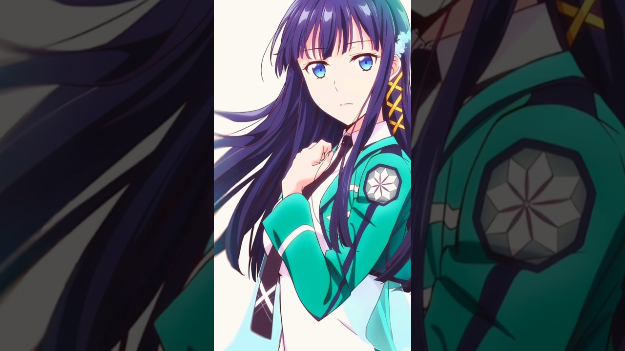 Happy Birthday Shiba Miyuki! The Ice Queen of Mahouka Koukou no Rettousei ❄️ #shibamiyuki #anime