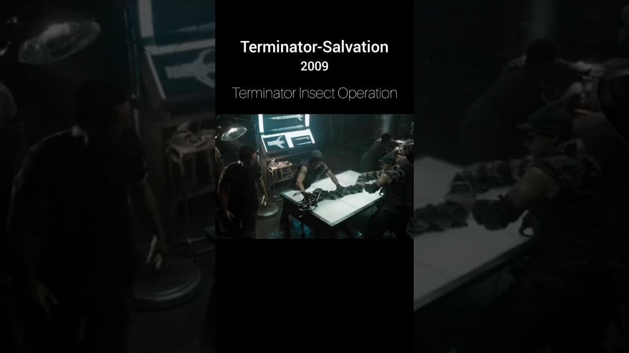 operation theater of Terminator | #terminator #movie #shorts