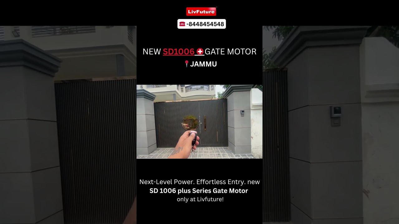 Automatic Sliding Gate Motor SD1006 Plus Series