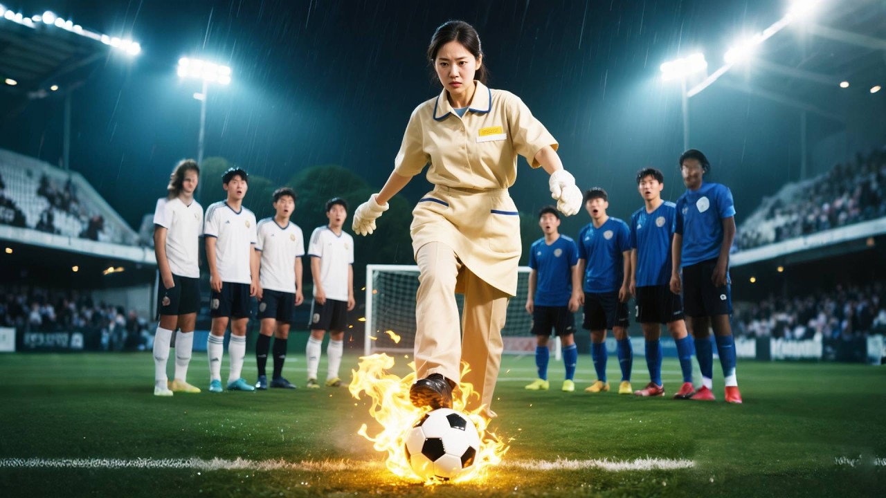 被看不起的清潔工竟是奧運冠軍！黃毛小子口出狂言挑釁她，她一腳讓他見識什麼是黃金左腳！#短劇 #短劇全集 #短劇推薦 #drama #逆襲 #都市