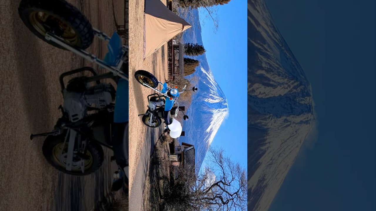 『ゆるキャン△ SEASON３』 土岐綾乃のミニバイク（ショート動画）