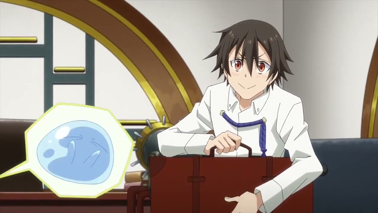 Rimuru and Yuuki talk behind Hinata s back   転生したらスライムだった件 第3期 18720P HD