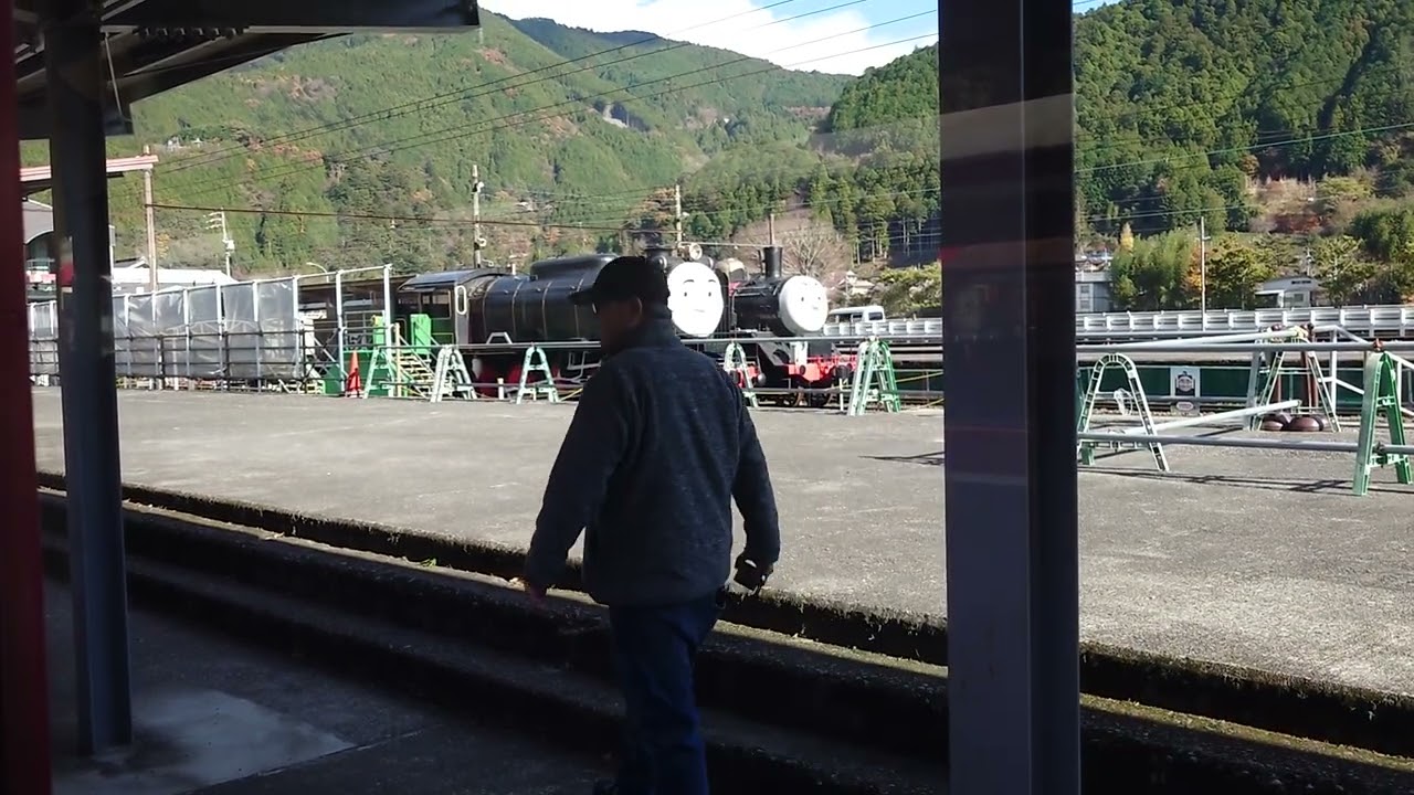 大井川鐵道×ゆるキャン△ SEASON3　井川線千頭駅発車前　車内アナウンス（各務原なでしこ×志摩リン）