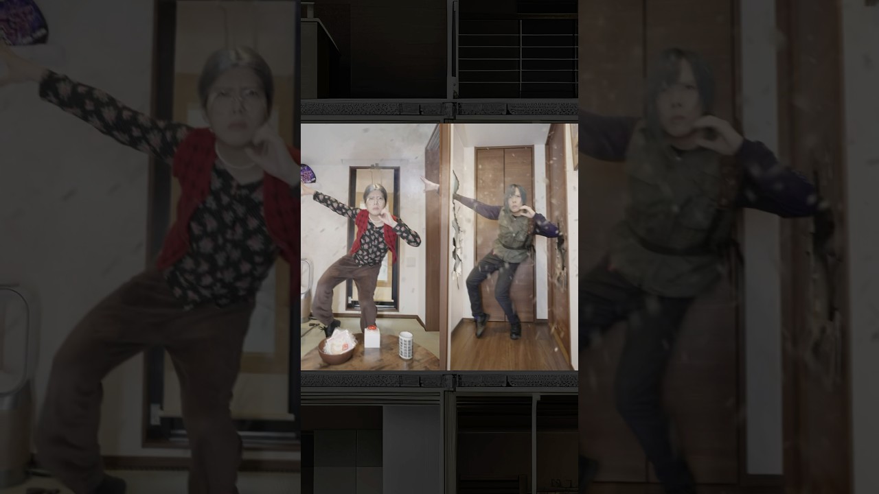 隣人がヤバすぎて踊るしかない👵🏻 #ナルトダンス #火影忍者