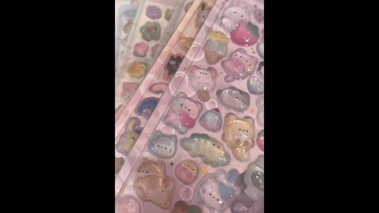 シール、何に使ったらいいと思う？　　　#シール　#シール帳  #文具