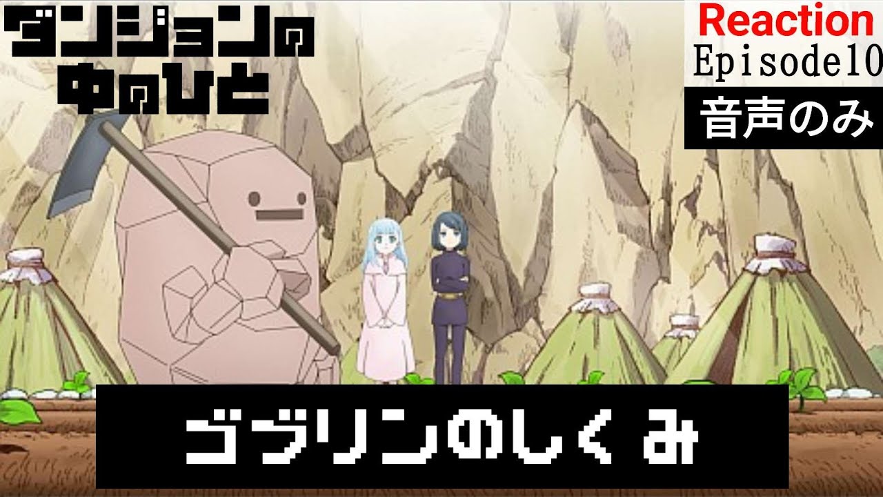 【同時視聴】ダンジョンの中のひと　#10　アニメリアクション　Dungeon People　Episode10　Anime Reaction