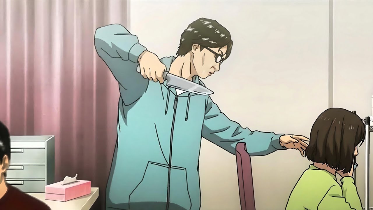 Kainuma Attacks Misaki - The Fable Episode 20