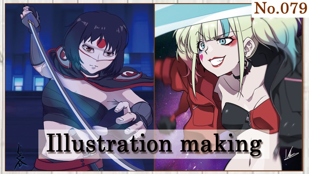 【イラストメイキング】本日のお題『異世界スーサイド・スクワット』#スーサイドスクワッド