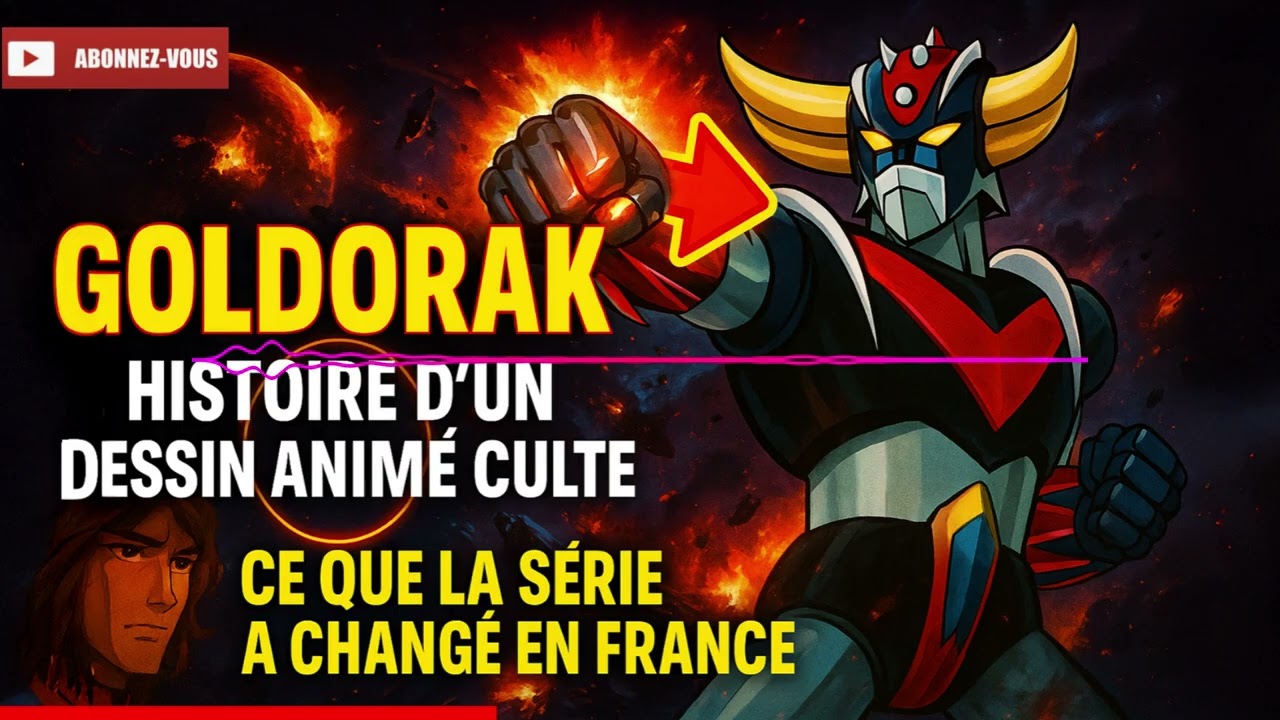 Goldorak, première diffusion en 1978 en France et adoption immédiate par la public français !