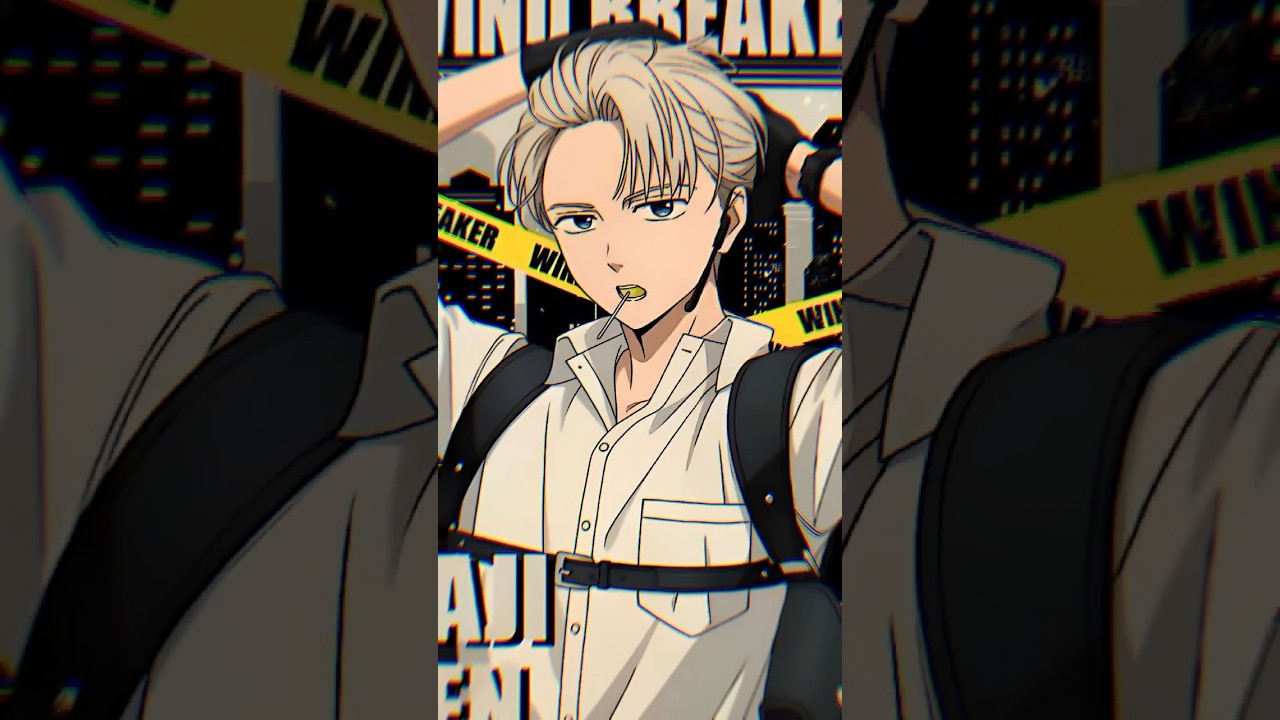 jj anime wind breaker #fypシ゚viral #anime #capcut #windbreaker