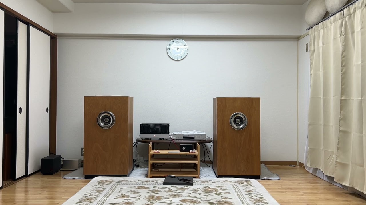 負けヒロインが多すぎる OP　つよがるガール/ぼっちぼろまる [feat. もっさ] フルレンジ イノウエスピーカー INOUE  200V→100Vダウントランス2台 空気録音