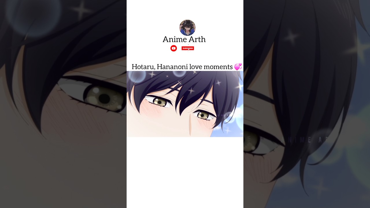 Hotaru & Hananoi's Pure Love💞 Moments   #anime #animeshorts #love #shorts #fyp #trending