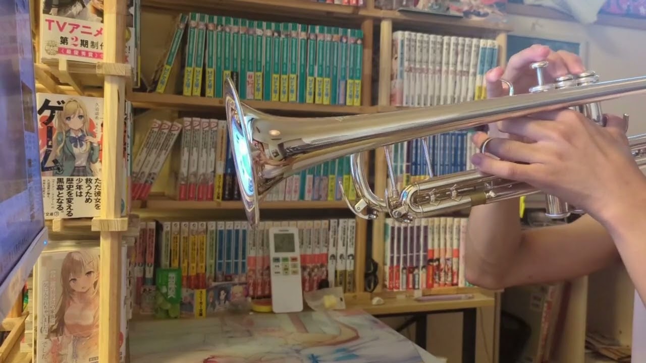 『月の温度』JELEE　夜のクラゲは泳げない 第4話挿入歌 trumpetで演奏