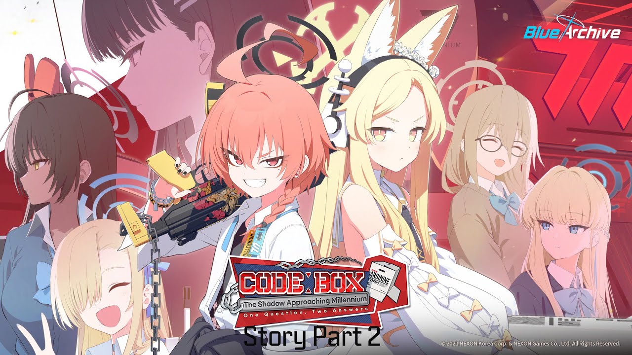 Blue Archive Code: BOX The Shadow Approaching Millenium One Question, Two Answer Story Part 2