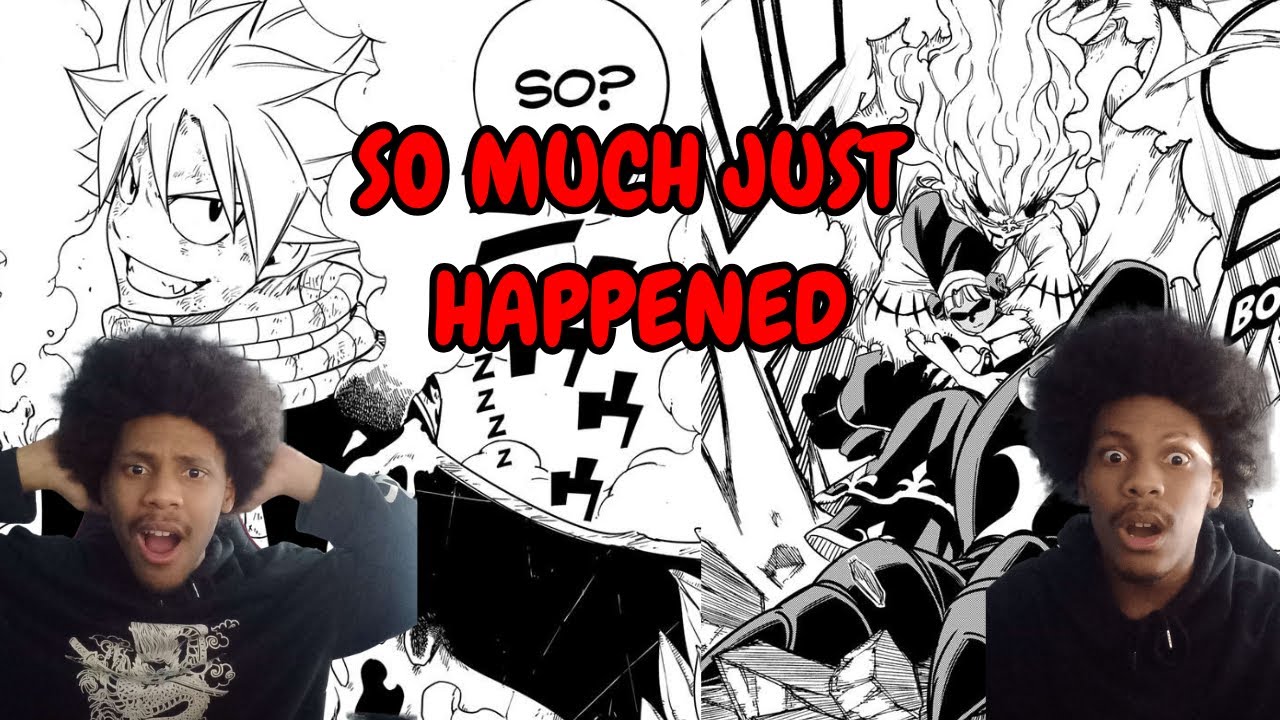NATSU HAVE SO MUCH AURA Fairy Tail 100 Year Quest Chapter 189