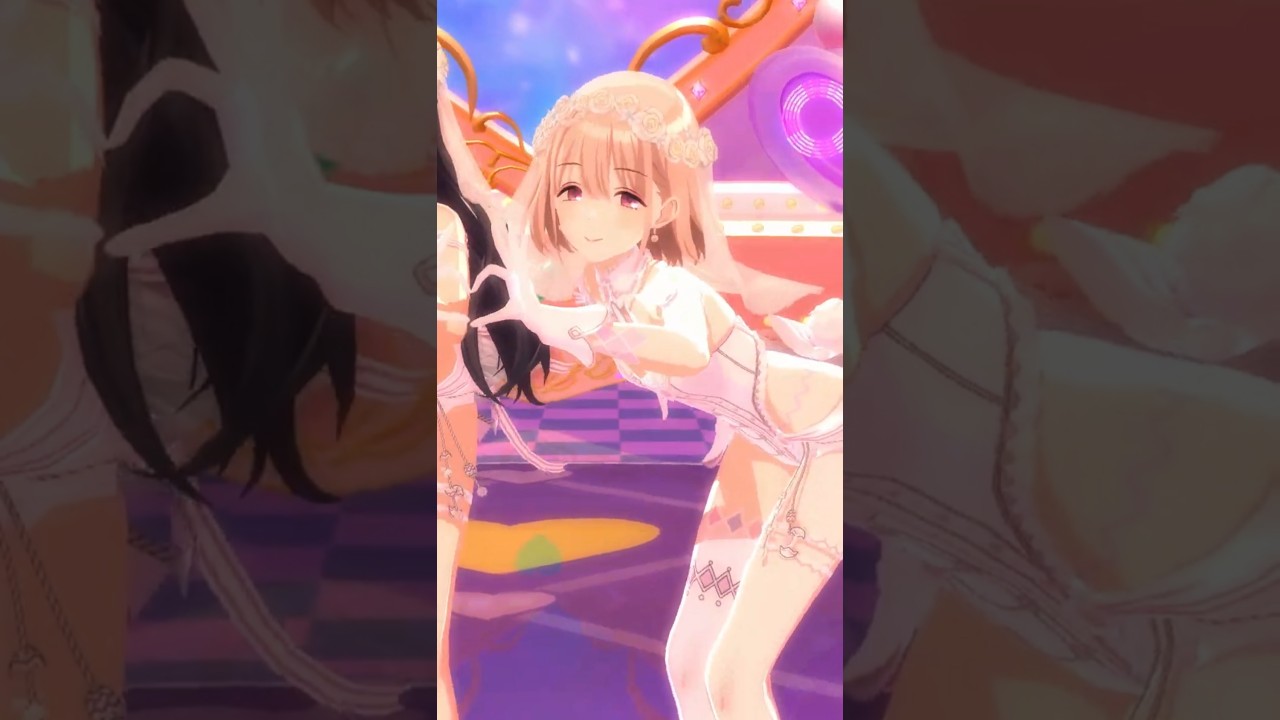 【シャニソンMV】KoiKyun！【芹沢あさひ フォーカスモード イースターバニー衣装 ＋ ウェディング衣装 ＋ ハートカラコン】 #シャニソン #シャニマス #アイマス #ストレイライト