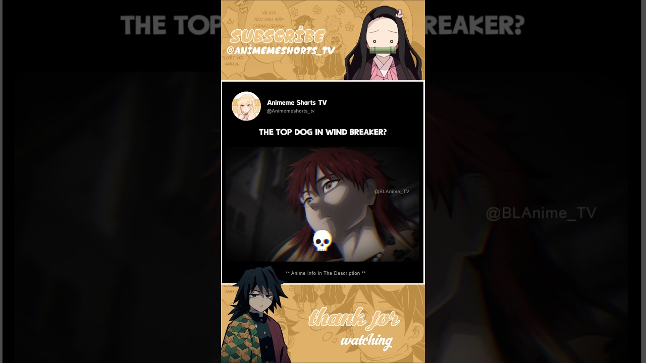 Umemiya couldn’t take this one down either 💀 - Wind Breaker Season 2 #windbreaker