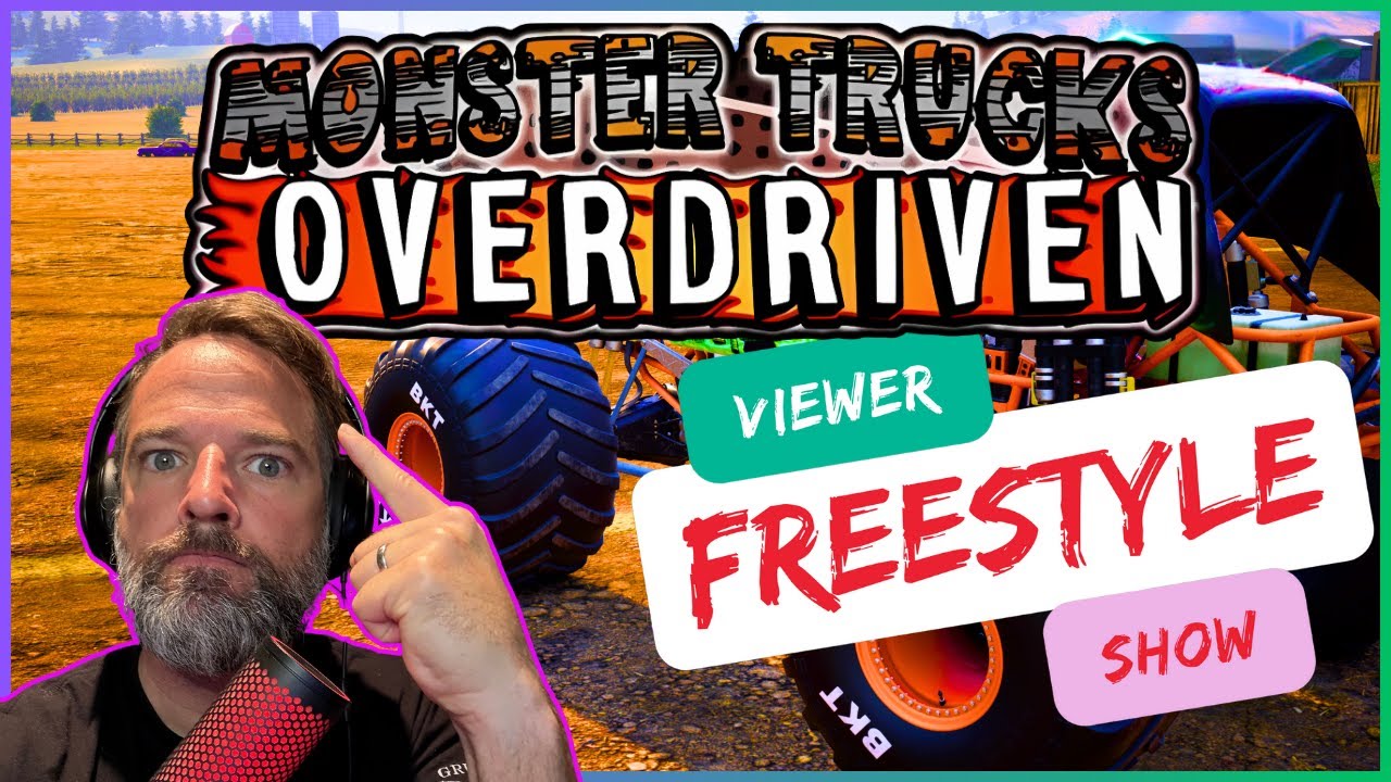 Monster Trucks Overdriven VIEWER Freestyle Competition | You're the Star of the Stream | Monster Jam