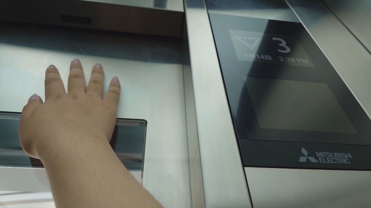 【ドアセンサー作動】ゆりかもめ 有明駅のエレベーター