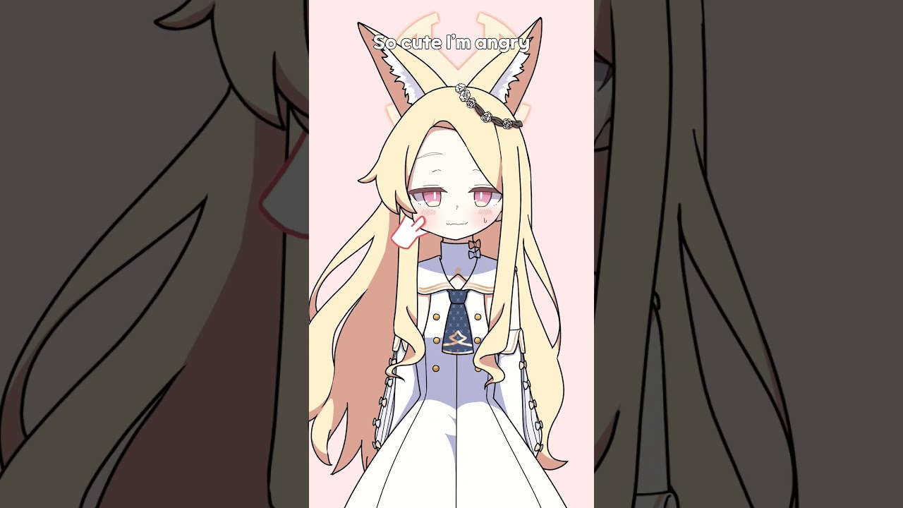 so cute im angry #ブルーアーカイブ