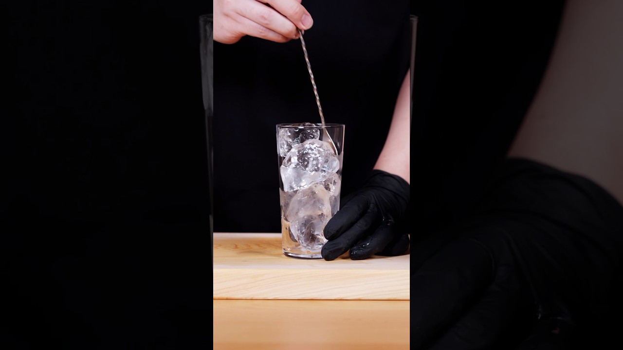【環境音】おいしいハイボールの作り方｜HOW TO MAKE A DELICIOUS HIGHBALL #asmr #氷の音 #cocktail #ウイスキー #ハイボール