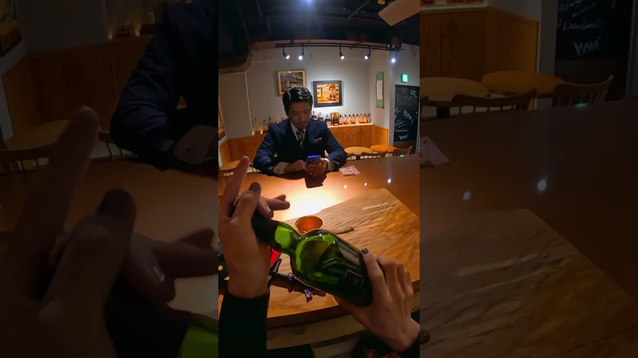 バーテンダーから見えている世界。最後に待っていたのは… #asmr #cocktail #samurai #ウイスキーサロン