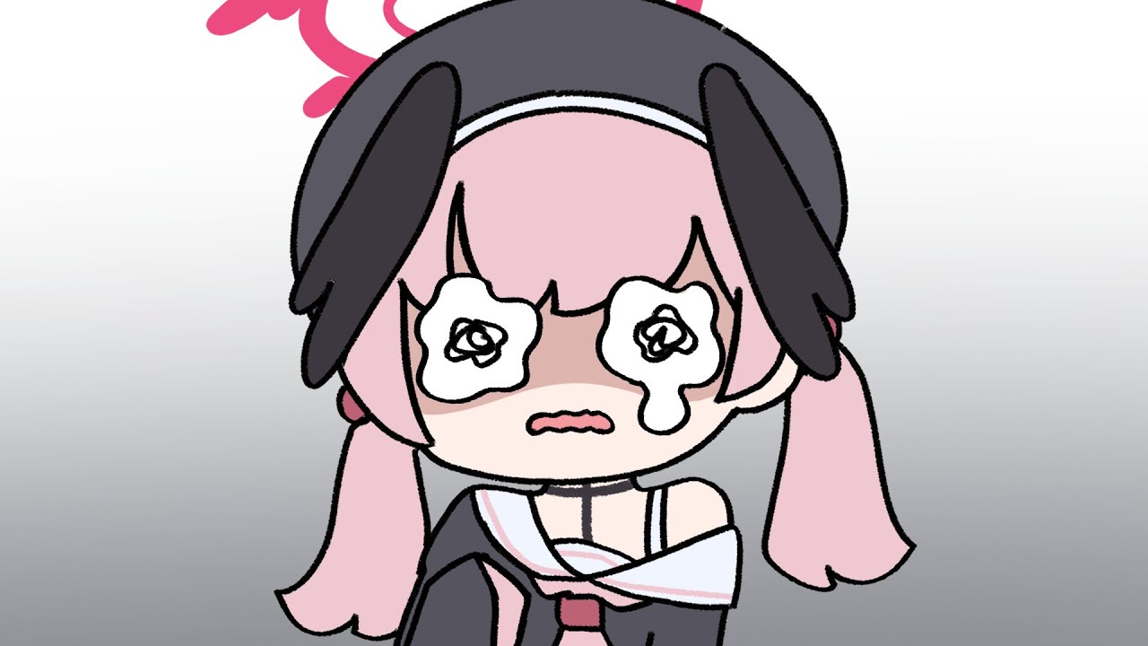 코하루에게 정색을 해봤다