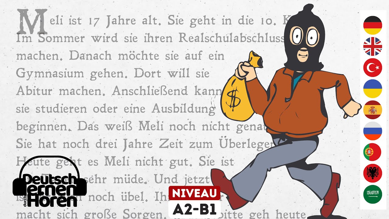 #898 Deutsch lernen mit Geschichten - [Deutsch lernen durch Hören] zum Hören & Lesen - Niveau: A2-B1