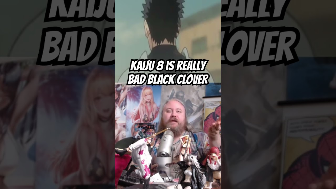 Kaiju No.8 is a REALLY BAD Black Clover it takes everything TROPE and makes it WORSE #anime #shorts