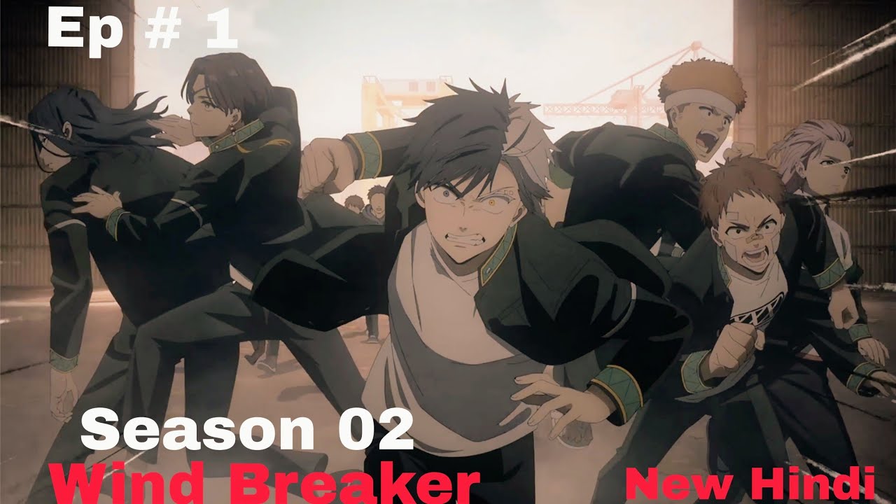 Wind Breaker Season 2 Episode 01 in Hindi Dubbed / Anime in hindi / Anime Reaction