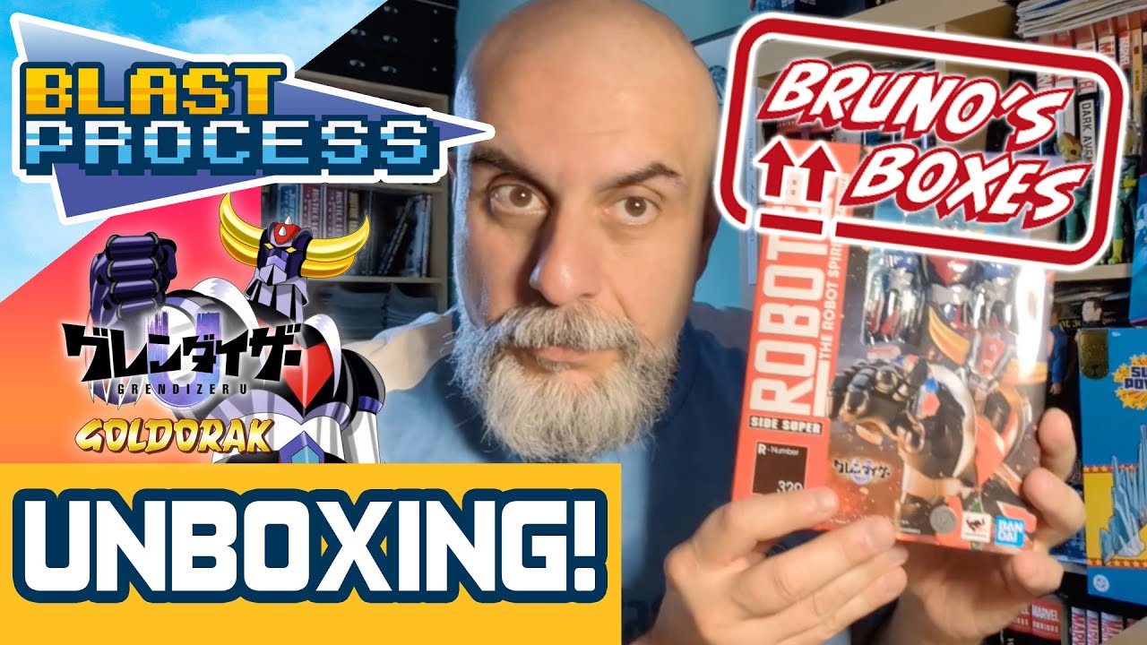 Bandai - Grendizer U - Grendizer (Goldorak) - The Robot Spirits Figure Unboxing! | Bruno's Boxes