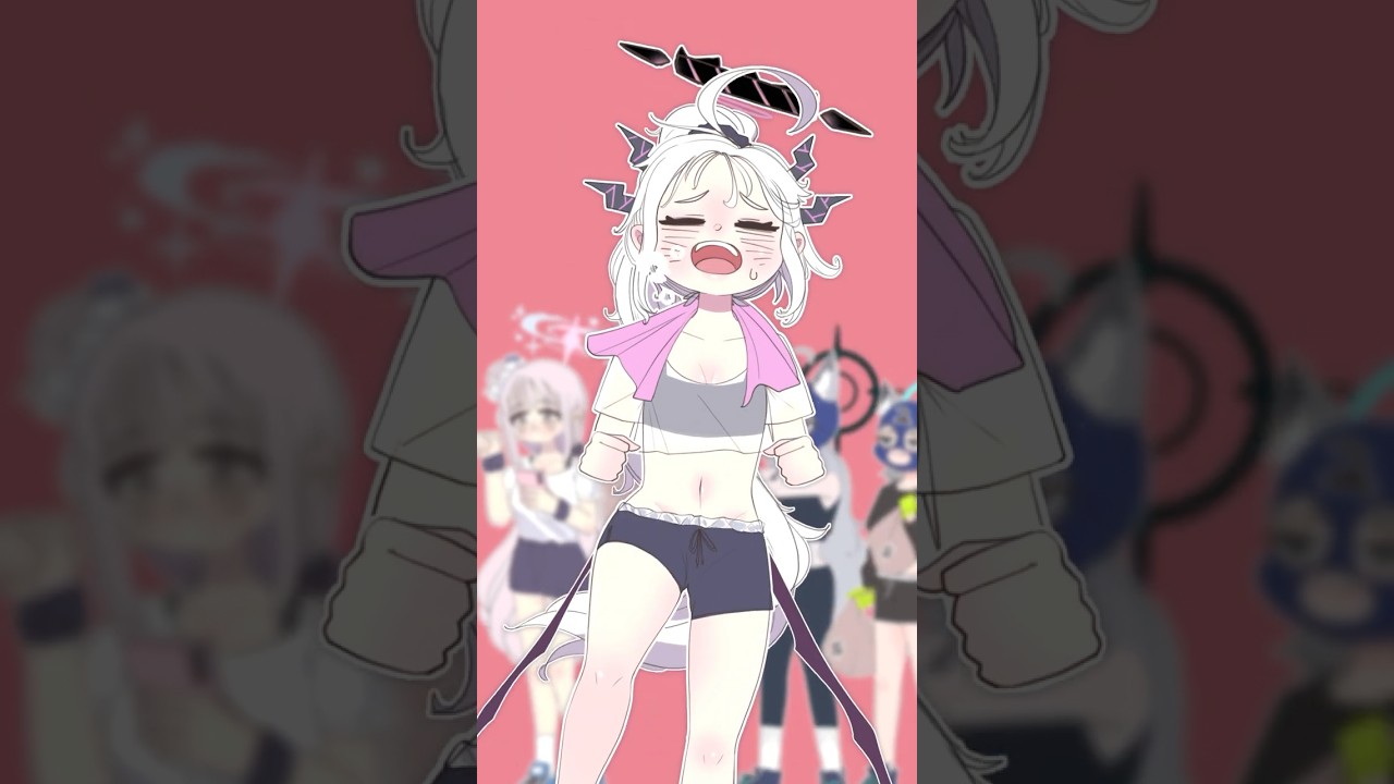 #shorts [블루아카이브] 운동하는 히나