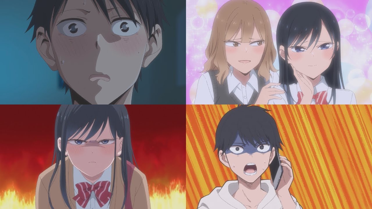 Pseudo Harem ep 10-11 reaction #疑似ハーレム #GijiHarem #PseudoHarem #animereaction #anime #romanceanime