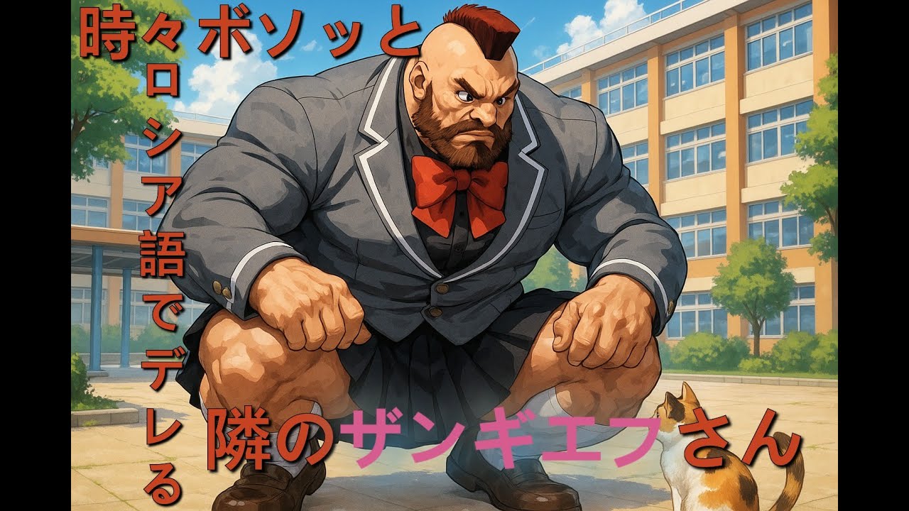 時々ボソッとロシア語でデレる隣のザンギエフさん | Zangief Sometimes Hides His Feelings in Russian #ロシデレ #parody 1番輝く星