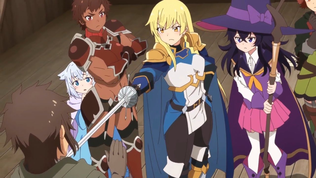 そのお嬢さんから離れろ（Lv2からチートだった元勇者候補のまったり異世界ライフ第1話のシーン）