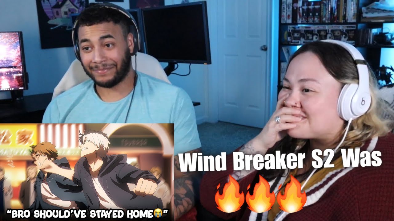 OtakuCouple Reacts to WIND BREAKER S2 WAS CRAZY