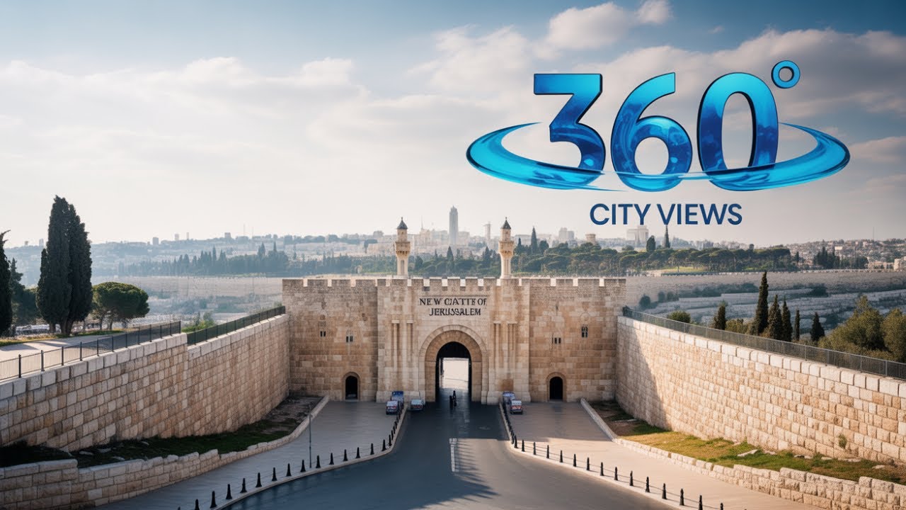 Explore the New Gate of Jerusalem in 360°
