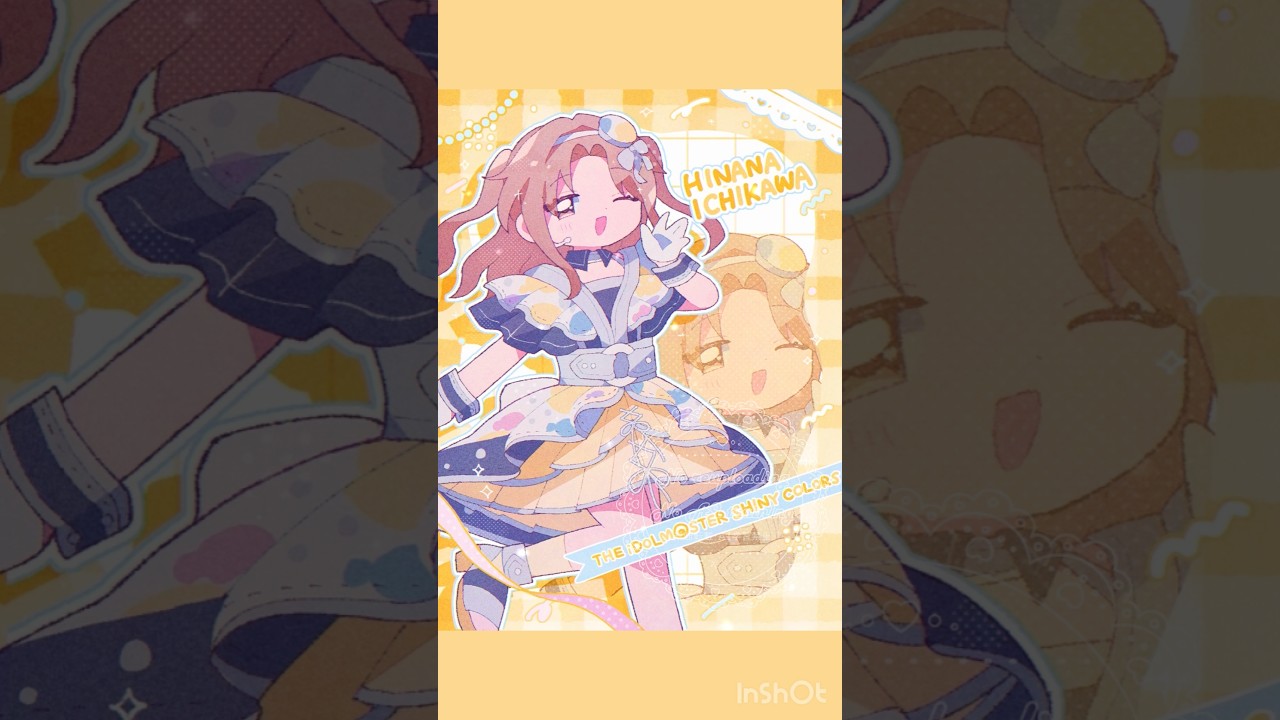 イラストメイキング - 市川雛菜(アイドルマスターシャイニーカラーズ) #シャイニーカラーズ #タイムラプス動画