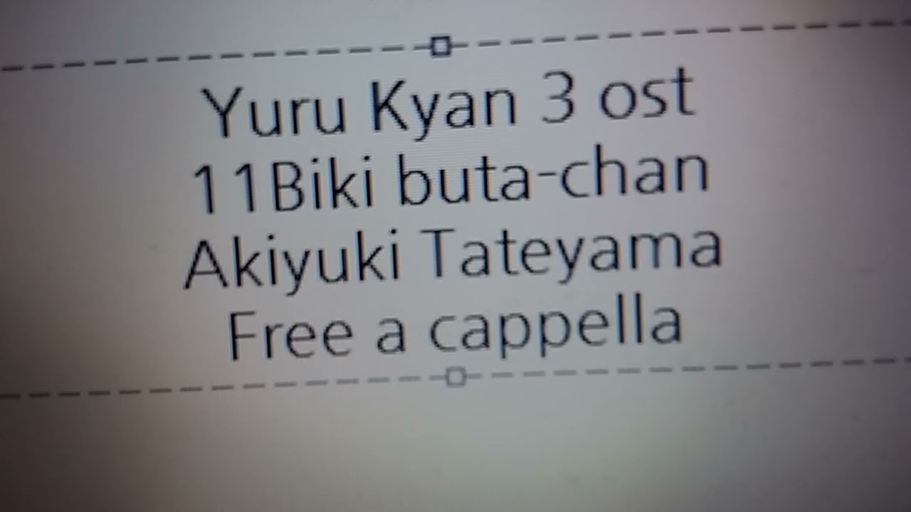 ゆるキャン△ SEASON３ OST - 101匹ぶたちゃん - 立山 秋航 Free a cappella フリーアカペラ