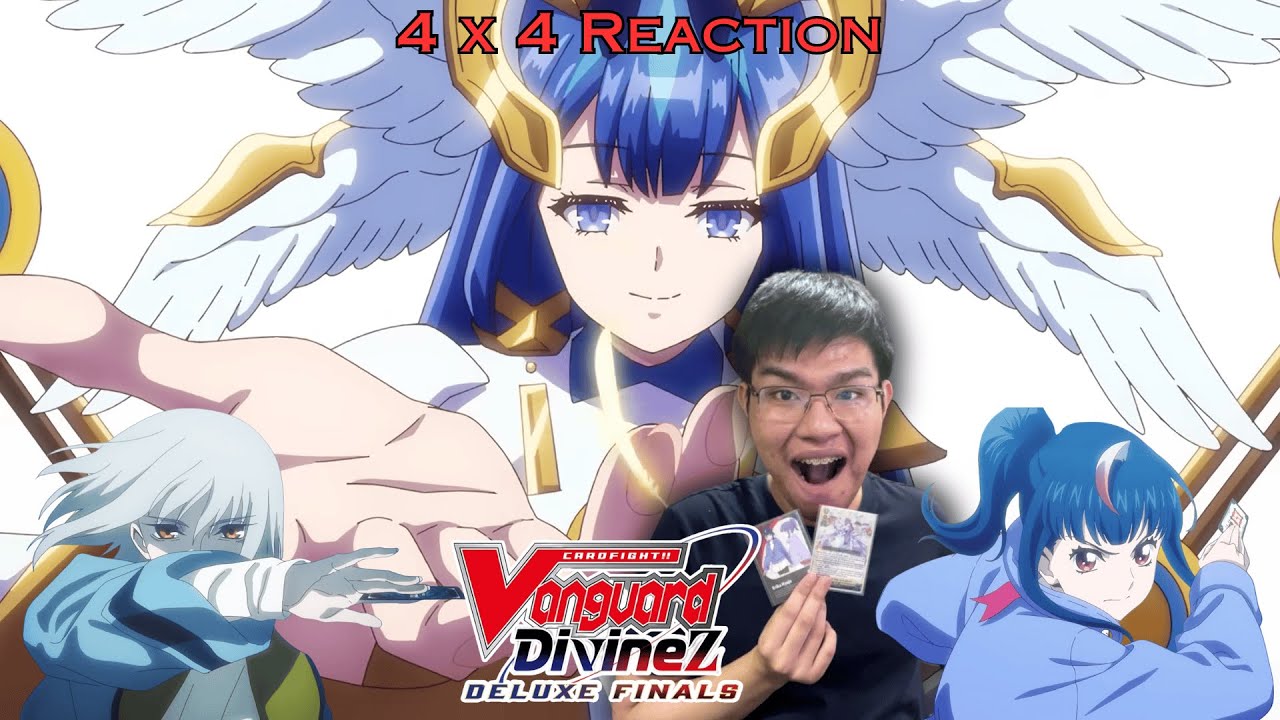 SUO VS ERIKA | ABSOLUTE CINEMA! | Cardfight!! Vanguard Divinez Deluxe Finals Episode 4 REACTION