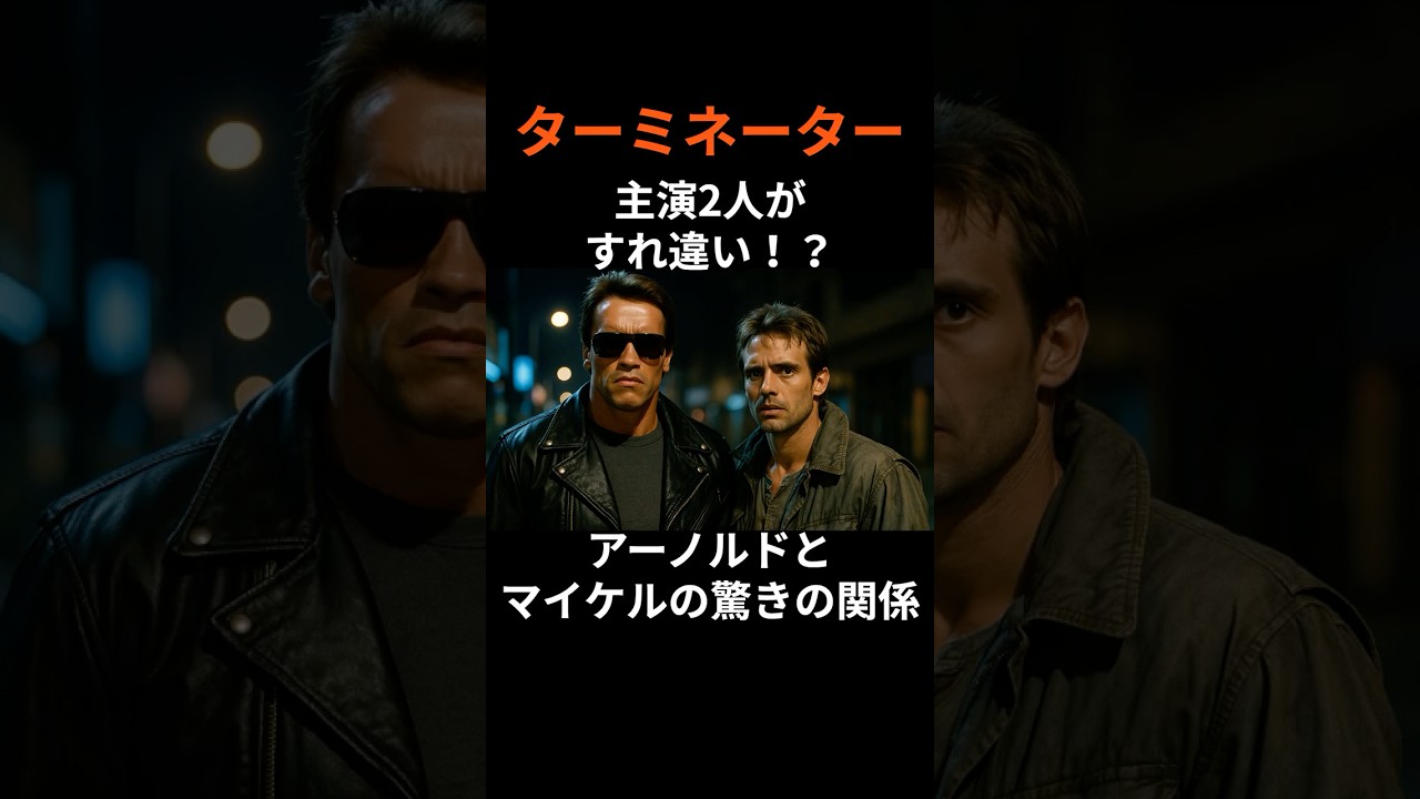 『ターミネーター』アーノルドと一度も共演してない！11週間の撮影でたった2日？マイケル・ビーンが明かすアーノルドとの距離感 #film #movie #映画 #トリビア #雑学 #shorts