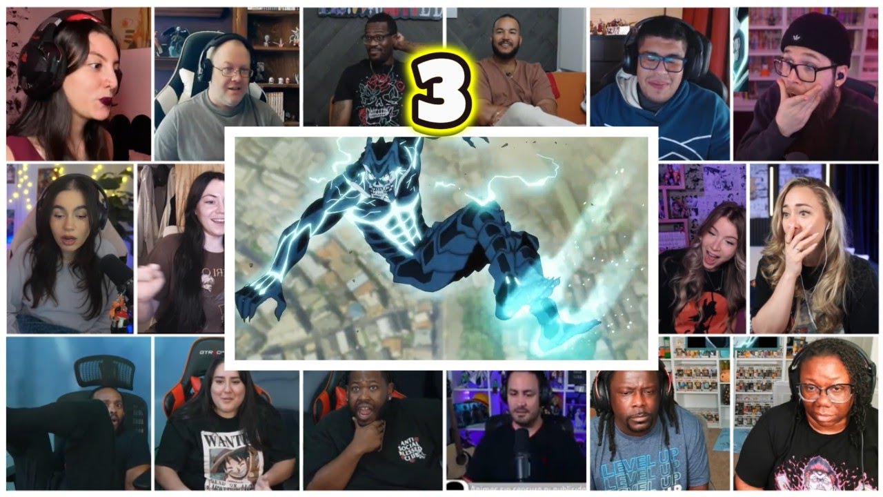 Kaiju No. 8 | Season 2 Episode 3 | Reaction Mashup | 怪獣8号