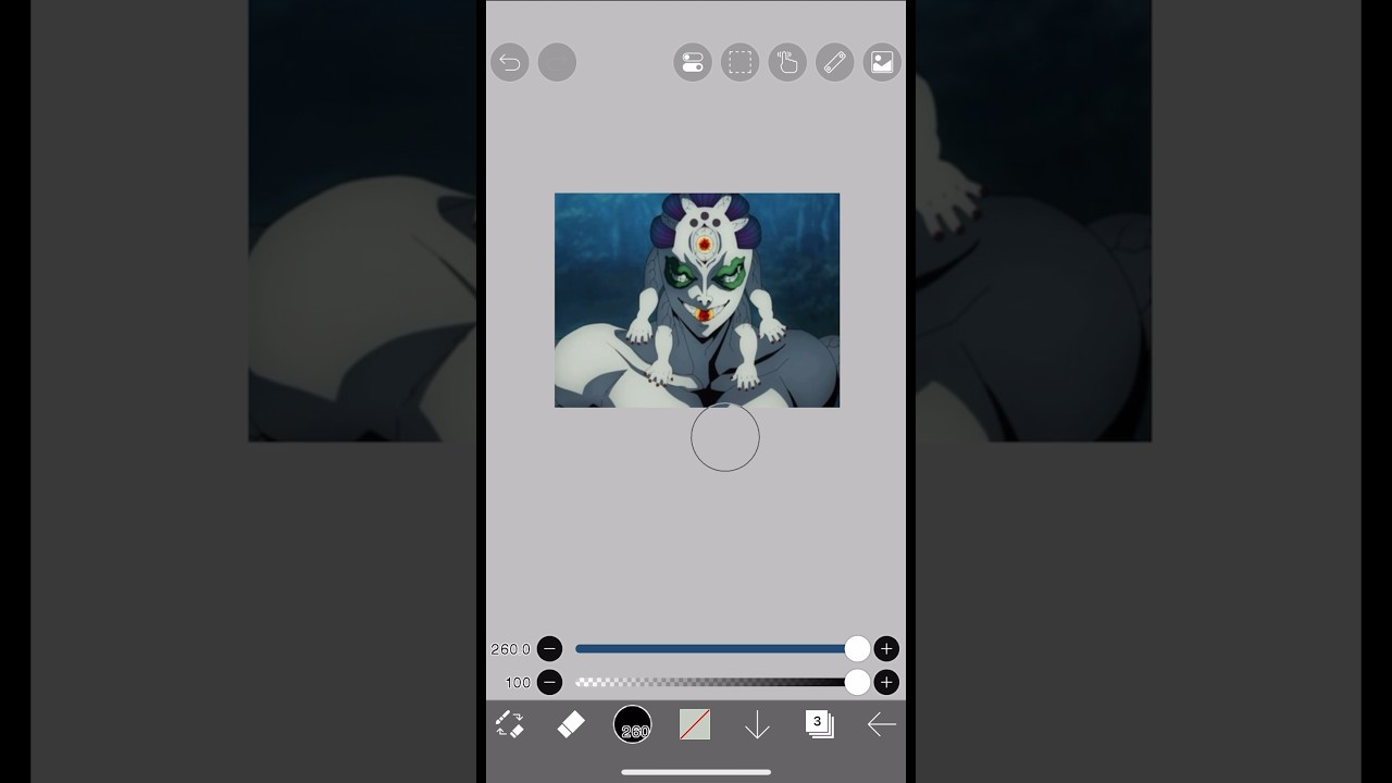 やばいやばい不自然すぎる😱逆におもろいかも#鬼滅の刃 #鬼滅の刃柱稽古編 #鬼滅の刃刀鍛冶の里編 #玉壺#イラスト#イラストメイキング #イラスト練習#shorts