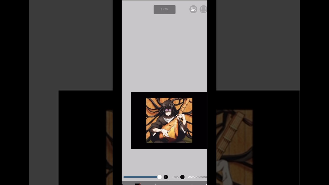 鳴女の目を２つにしてみた#鬼滅の刃 #鬼滅の刃柱稽古編 #鬼滅の刃刀鍛冶の里編 #鬼滅の刃鳴女#鬼滅の刃鬼#イラスト#イラストメイキング #イラスト練習 #shorts