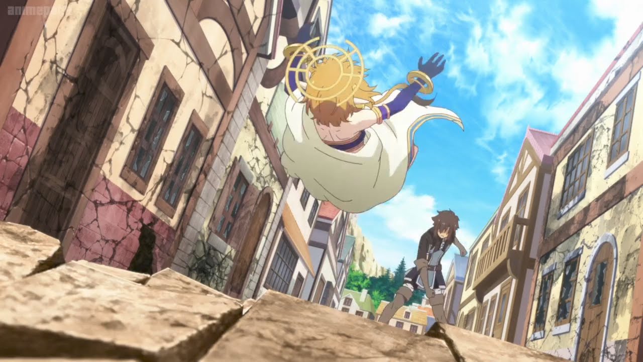 The boy destroyed the god for the love of his life.... Anime.... Isekai