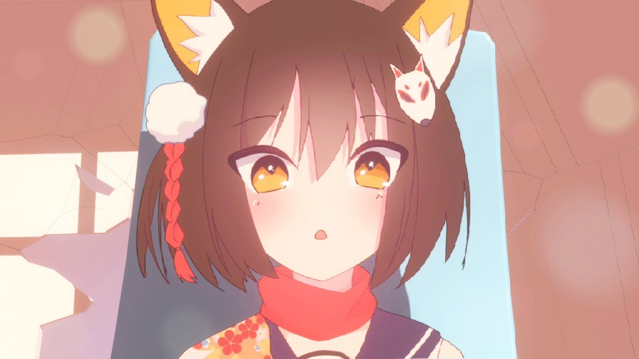 Happy birthday, Izuna | Blue archive Animation 블루아카이브 ブルアカ Blender 3d