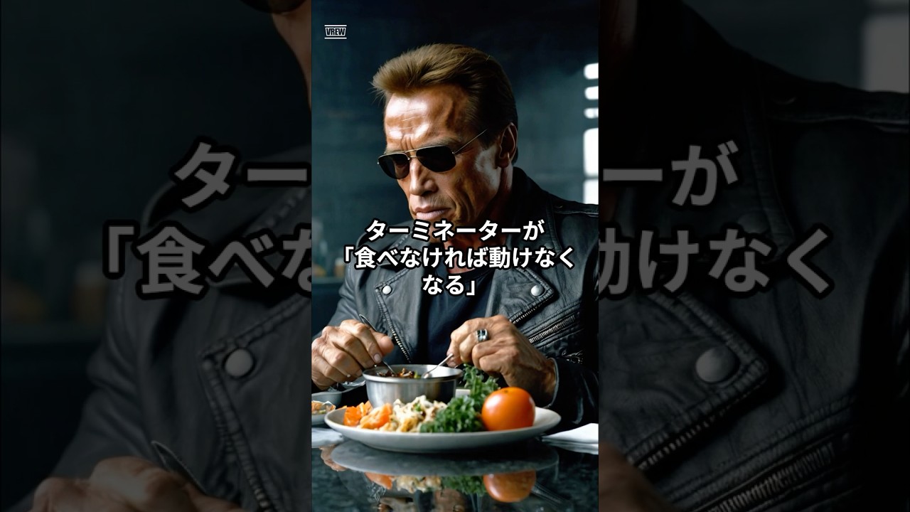 『ターミネーター』は食べる必要がある？幻の設定とカットされた衝撃シーン  #映画トリビア #アーノルドシュワルツェネッガー #shorts #ターミネーター2 #ターミネーター3 #キャメロン